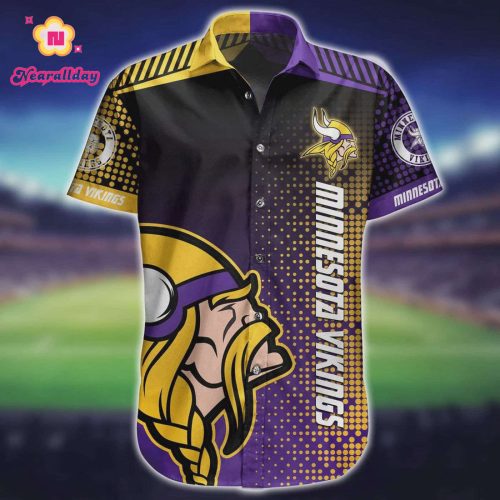 MINNESOTA VIKINGS NFL PERSONALIZE HAWAII SHIRT STYLE