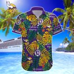 Minnesota Vikings NFL Printed Hawaiian Shirt Custom Gift