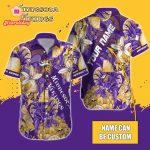 Minnesota Vikings NFLHawaiian shirt Custom Gift