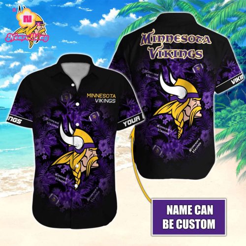 Minnesota Vikings NFLHawaiian shirt Custom Gift