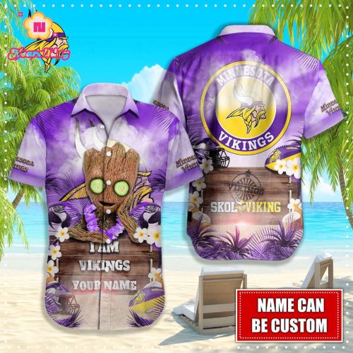 Minnesota Vikings NFLHawaiian shirt custom Q48112