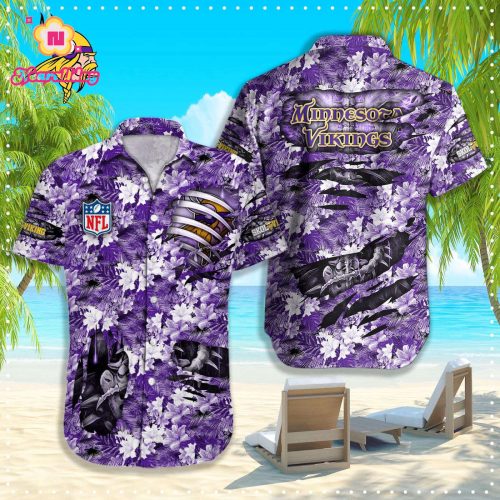 Minnesota Vikings NFLHawaiian shirt  Q48395