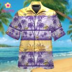 Minnesota Vikings Short Sleeve Button Up Tropical Aloha Hawaiian Shirt Set for Men Women Kids Gift