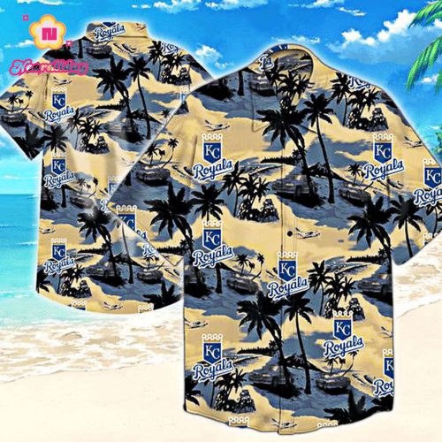 MLB 2023 Kansas City Royals Hawaiian Shirt - Official Team Gear