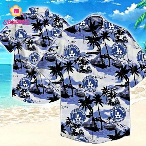 MLB 2023 Los Angeles Dodgers Hawaiian Shirt - Official Team Merchandise