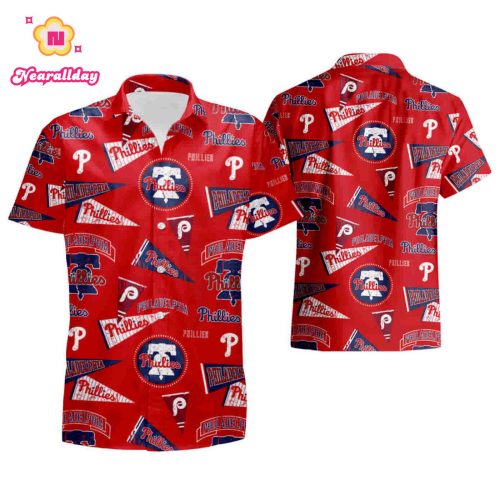 MLB Philadelphia Phillies Premium Hawaiian Shirt – Perfect Gift for Sports Lovers