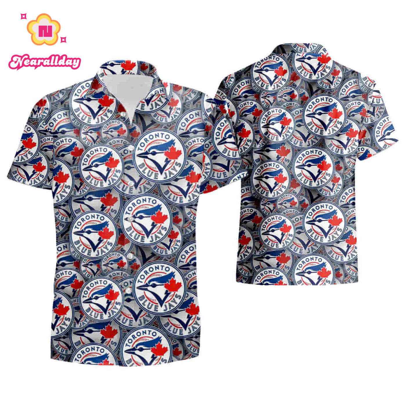 MLB Toronto Blue Jays Premium Hawaiian Shirt – 2XL 2023 Summer Gift for Sports Fans MLB Toronto Blue Jays Premium Hawaiian Shirt – 2XL 2023 Summer Gift for Sports Fans