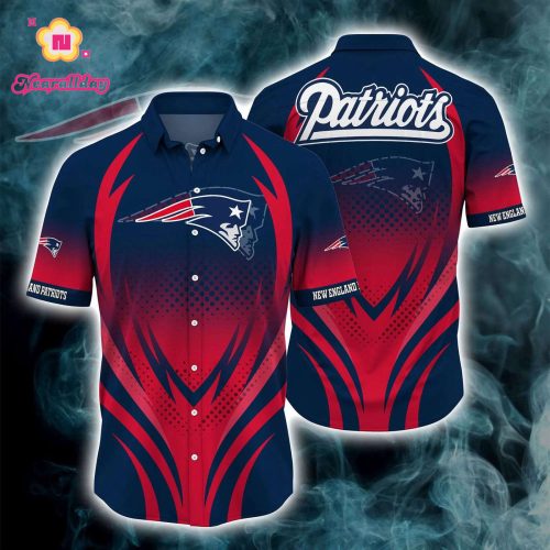 New England Patriots Button Down Shirt 3D Print GiftFS