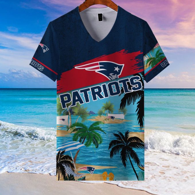 New England Patriots Hawaiian shirt