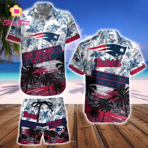 New England Patriots Hawaiian Shirt And Beach Short – Gift for Men Women