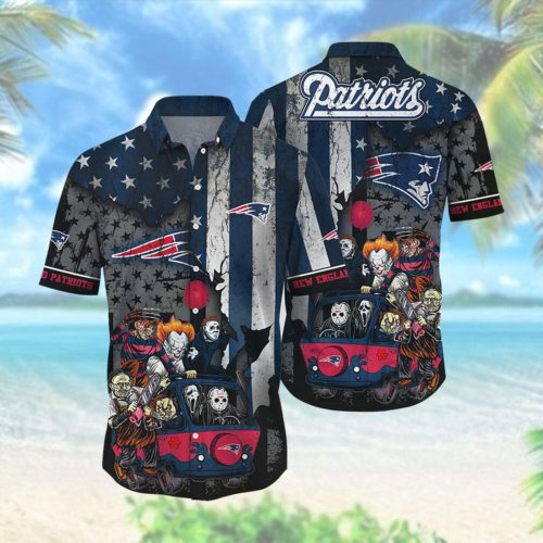 New England Patriots Hawaiian Shirt Set for Men Women Kids