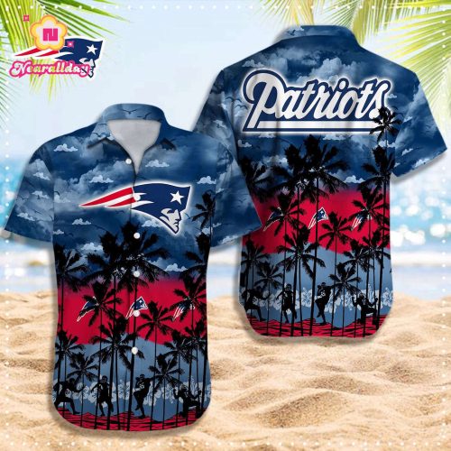 New England Patriots NFL Hawaiian Shirt