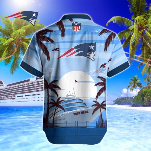 New England Patriots NFL Printed Hawaiian Shirt Custom Gift