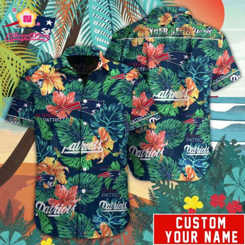 New England Patriots NFLCustom Hawaiian shirt Gift