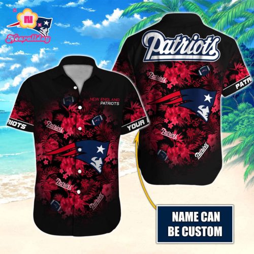 New England Patriots NFLHawaiian shirt Custom Gift