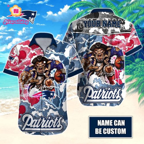 New England Patriots NFLHawaiian shirt Custom Gift