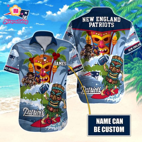 New England Patriots NFLHawaiian shirt Custom Gift