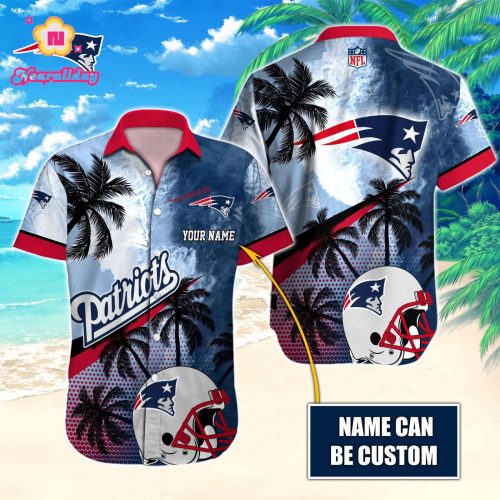 New England Patriots NFLHawaiian shirt Custom Gift