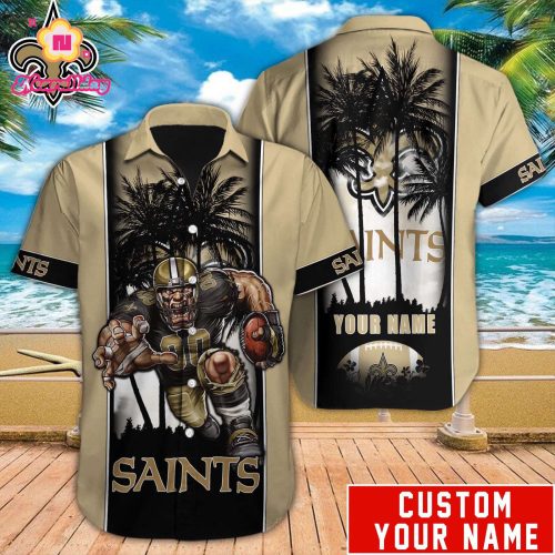 New Orleans Saints NFL Printed Hawaiian Shirt Custom Gift