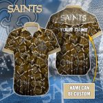 New Orleans Saints NFL Printed Hawaiian Shirt Custom Gift