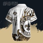 New Orleans Saints NFL Printed Hawaiian Shirt Custom Gift