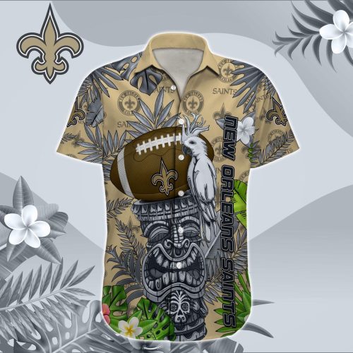 New Orleans Saints NFL Printed Hawaiian Shirt Custom Gift