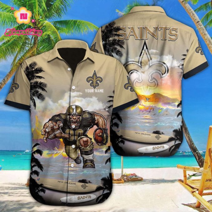 New Orleans Saints NFLCustom Hawaii Shirt Gift