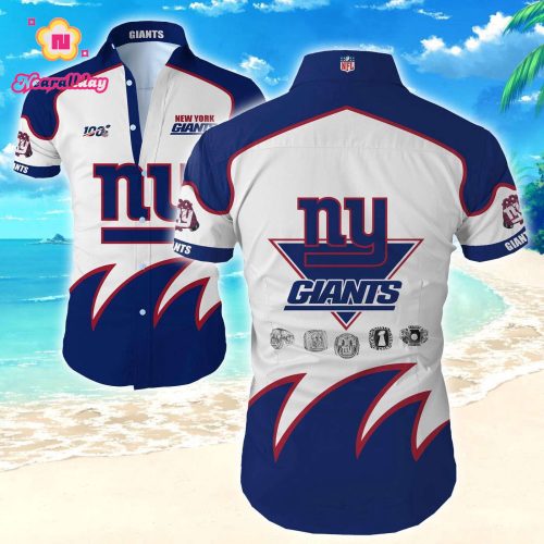 New York Giants Hawaiian Aloha Shirt For Awesome Fans