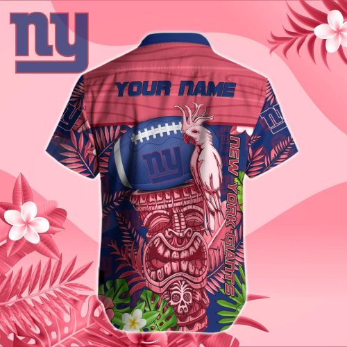 New York Giants NFL Printed Hawaiian Shirt Custom Gift