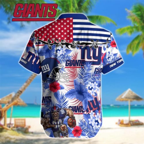 New York Giants NFL Printed Hawaiian Shirt Custom Gift