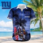 New York Giants NFL Printed Hawaiian Shirt Custom Gift