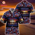 New York Giants NFL Summer Hawaiian Shirt Floral Pattern