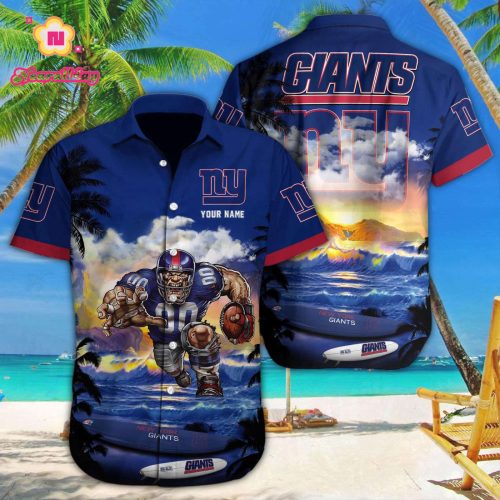 New York Giants NFLCustom Hawaii Shirt Gift