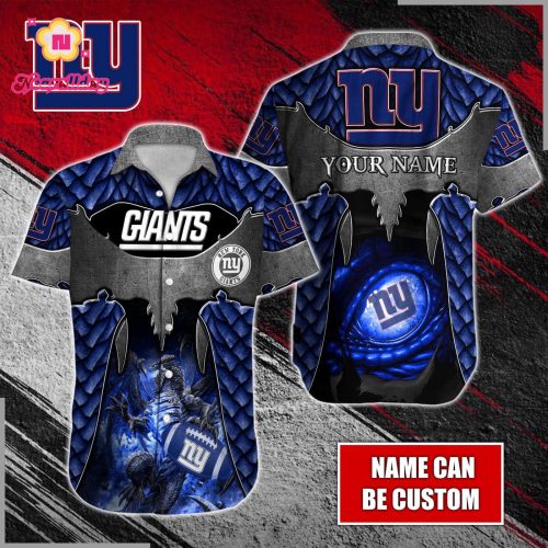 New York Giants NFLHawaiian shirt Custom Gift