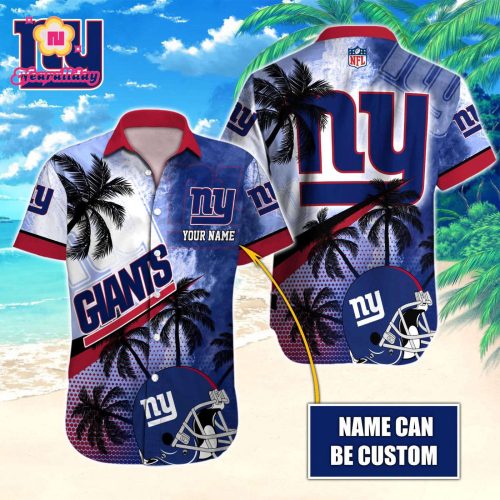 New York Giants NFLHawaiian shirt Custom Gift