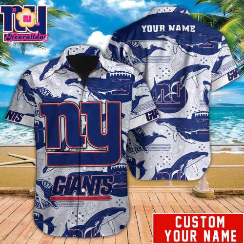 New York Giants NFLHawaiian shirt Custom Gift