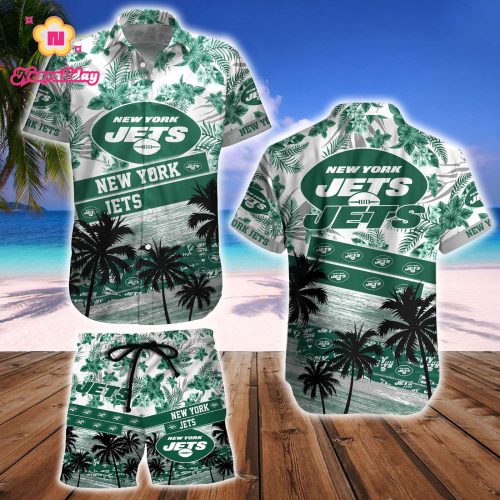 New York Jets Hawaiian Shirt And Beach Short – Gift for Men Women
