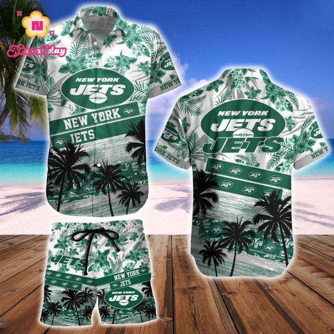 New York Jets Hawaiian Shirt And Beach Short – Gift for Men Women