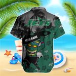 New York Jets NFL Printed Hawaiian Shirt Custom Gift