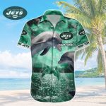 New York Jets NFL Printed Hawaiian Shirt Custom Gift