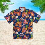 New York Mets Pineapple Hawaiian Shirt – Official MLB Merchandise New York Mets Pineapple Hawaiian Shirt – Official MLB Merchandise
