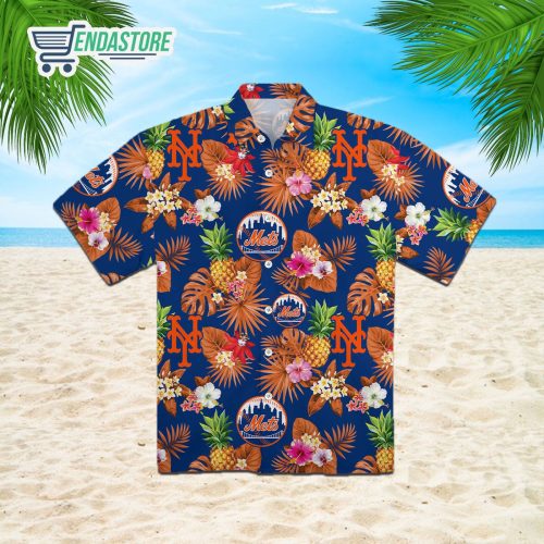 New York Mets Pineapple Hawaiian Shirt – Official MLB Merchandise