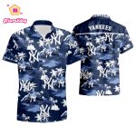 2023 New York Yankees Tommy Bahama Hawaiian Shirt Summer Style
