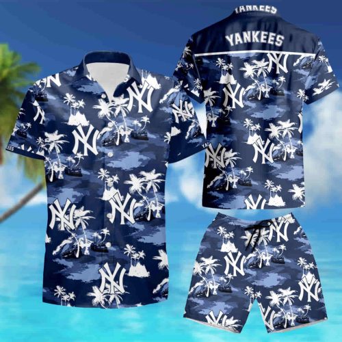 2023 New York Yankees Tommy Bahama Hawaiian Shirt Summer Style