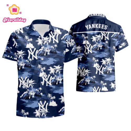 2023 New York Yankees Tommy Bahama Hawaiian Shirt Summer Style