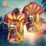NFL Arizona Cardinals Hawaiian Shirt Baby Yoda Style Summer NFL Arizona Cardinals Hawaiian Shirt Baby Yoda Style Summer