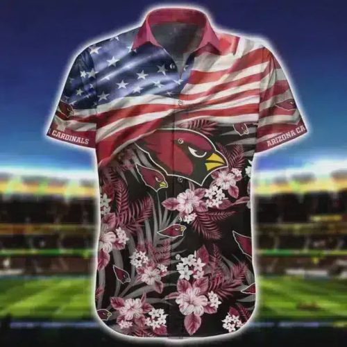 NFL Arizona Cardinals Hawaiian Shirt Flag