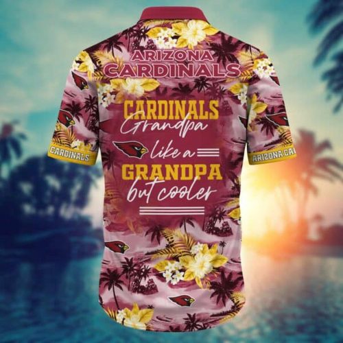NFL Arizona Cardinals Hawaiian Shirt Grandparent New 2023