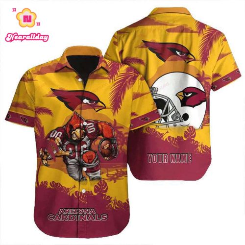 NFL Arizona Cardinals Hawaiian Shirt Short Summer