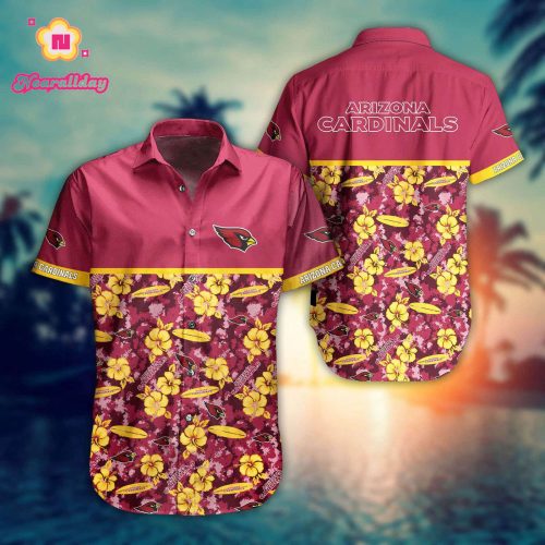 NFL Arizona Cardinals Hawaiian Shirt Trending Style Summer